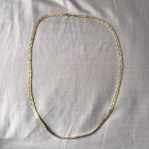 Gold necklace